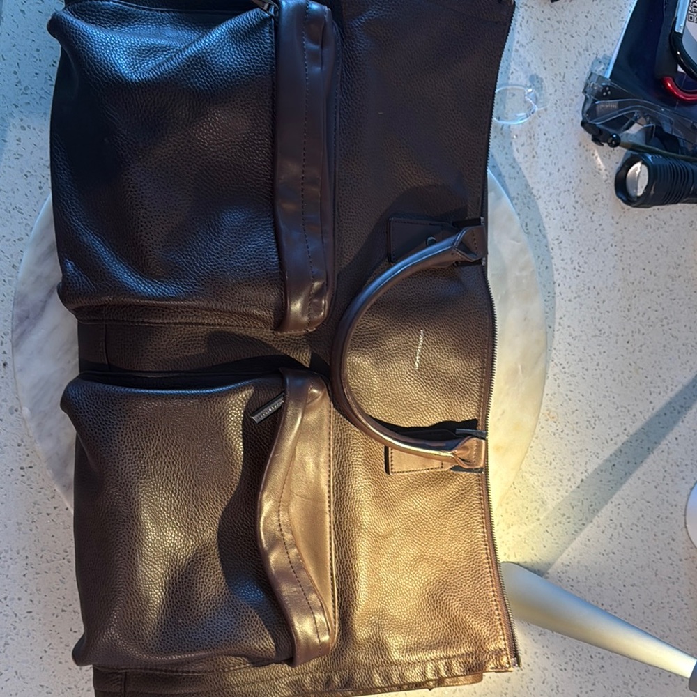 Brown Leather Tote Bag